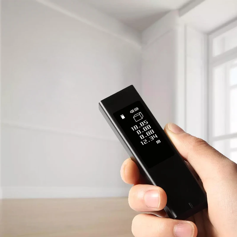 

LS5 40m Laser Rangefinder Oled Touch Screen LS-P High Precision Mini Portable Charging Range Finder Accurate Measurement Tool