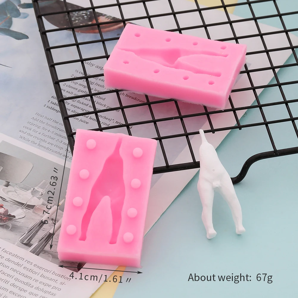Кукла средства ухода за кожей 3D силиконовая форма для фонданов, шоколада для декорирования торта глины пресс-форма для мужские и женские DIY Инструменты для выпечки для свадьбы