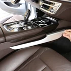 Для BMW 7 серии G11 G12 2016-2020 ABS хромуглеродное волокно Центральная панель панели боковые отделочные полосы крышка аксессуары для интерьера