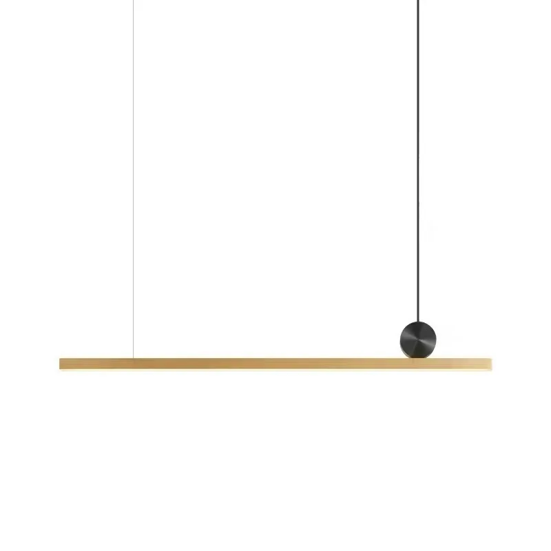 

Geometric Strip Led Pendant Lights Nordic Postmodern Contracted Restaurant Bar Droplight pendant lights