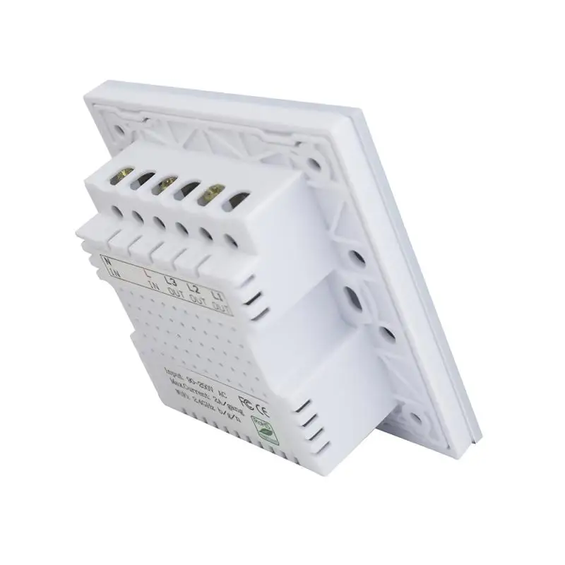 EWeLink WiFi Smart Switch EU/UK 1/2/3 банды одиночный пожарный провод умный сенсорный