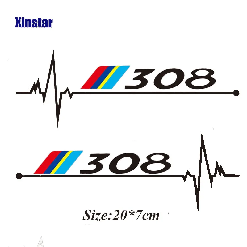 2 шт. окна автомобиля стикер для peugeot 2008 3008 208 308 106 108 206 508