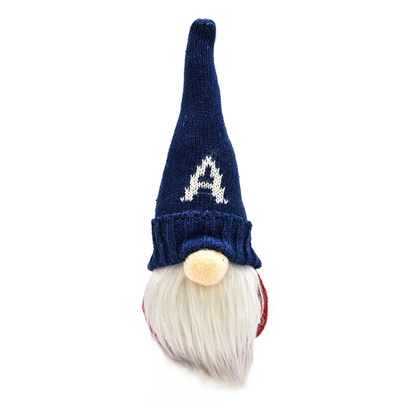 

USA Independence Day Gnome Veterans Day Nisse Tomte Elf Dwarf Scandinavian 4th of July Gift Kitchen Tiered Tray Decorations