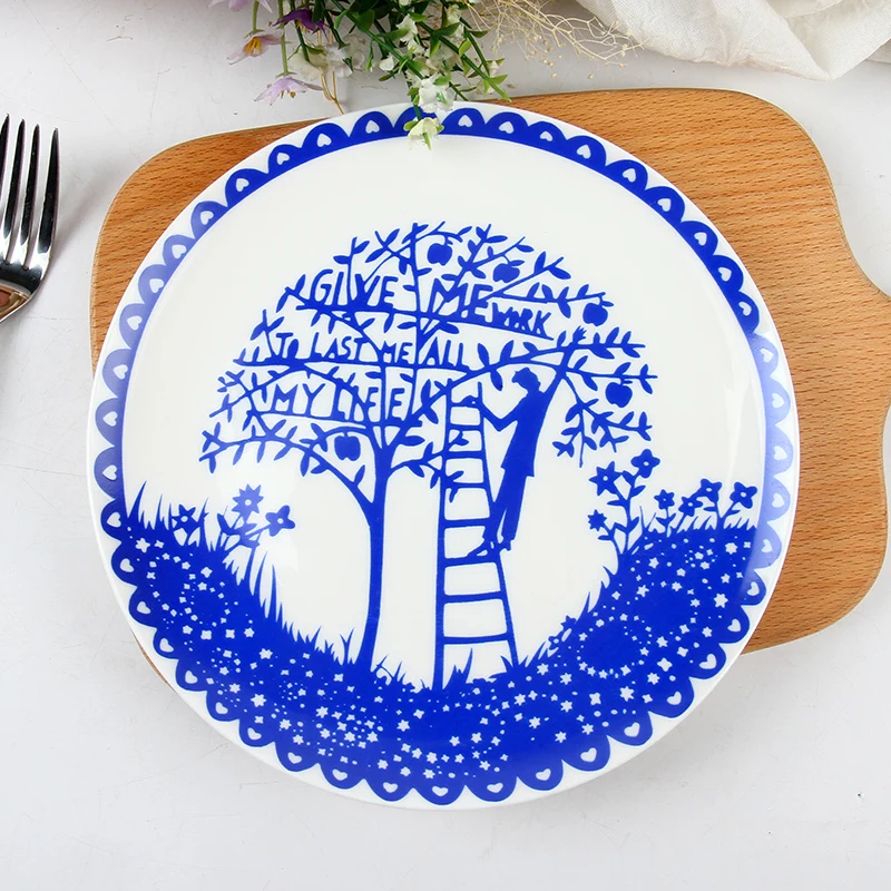 Лаконичные четырехсезонные дизайнерские изысканные костяные китайские наборы