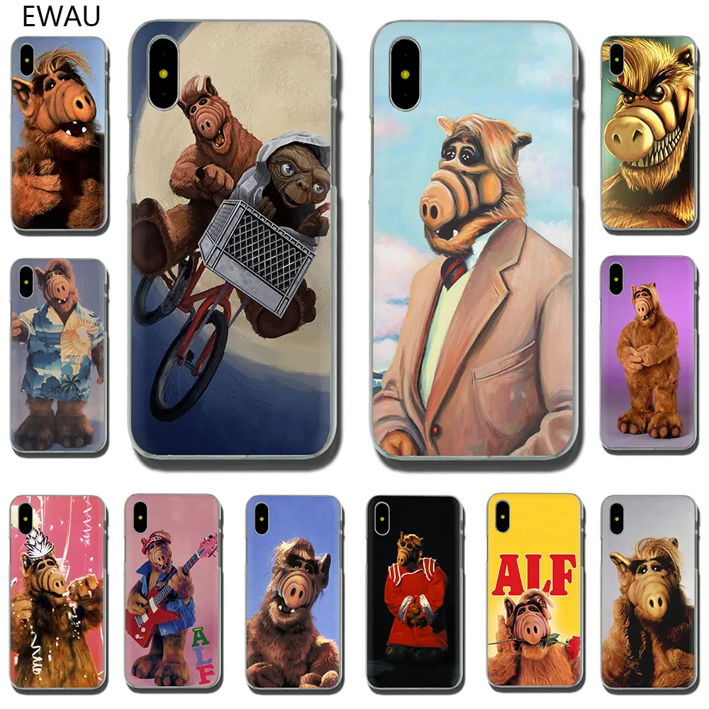 Хит продаж модный жесткий чехол для телефона EWAU Alf iPhone SE 2020 11 Pro 6 6S Plus 7 8 X XS XR Max |