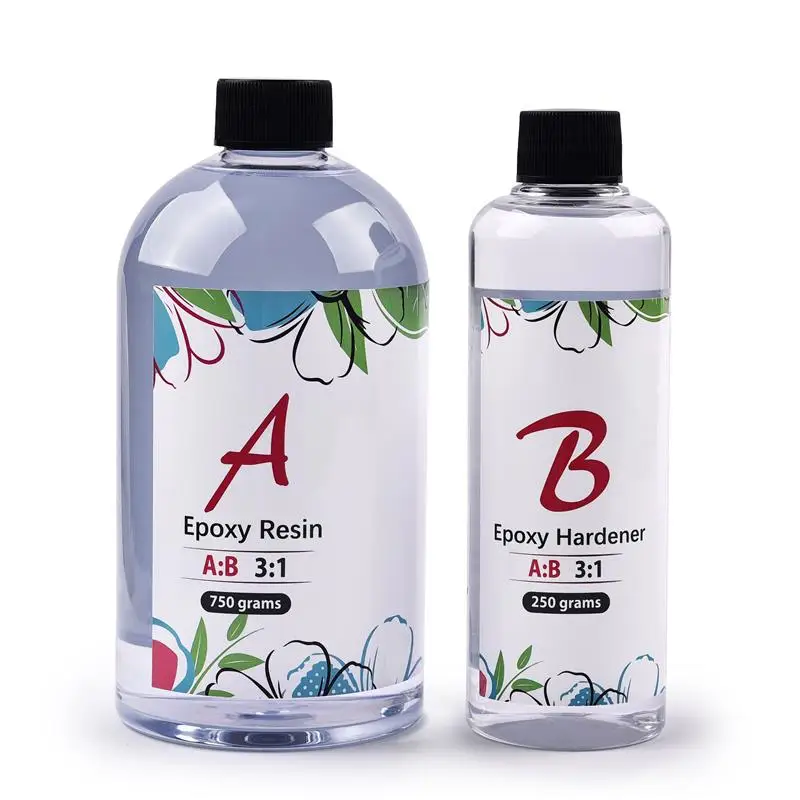Эпоксидная смола 3:1 высококлейкий кристаллический клей AB сделай сам форма для
