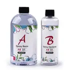 Эпоксидная смола 3:1, высококлейкий кристаллический клей AB, сделай сам, форма для смолы, аксессуары для изготовления украшений, клей для эпоксидного отвердителя 100 г280 г400 г1000 г