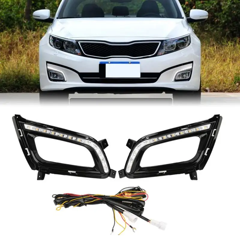 1 пара 12V 0 5 Вт Автомобильные фары дневного света светильник сигнала поворота 2