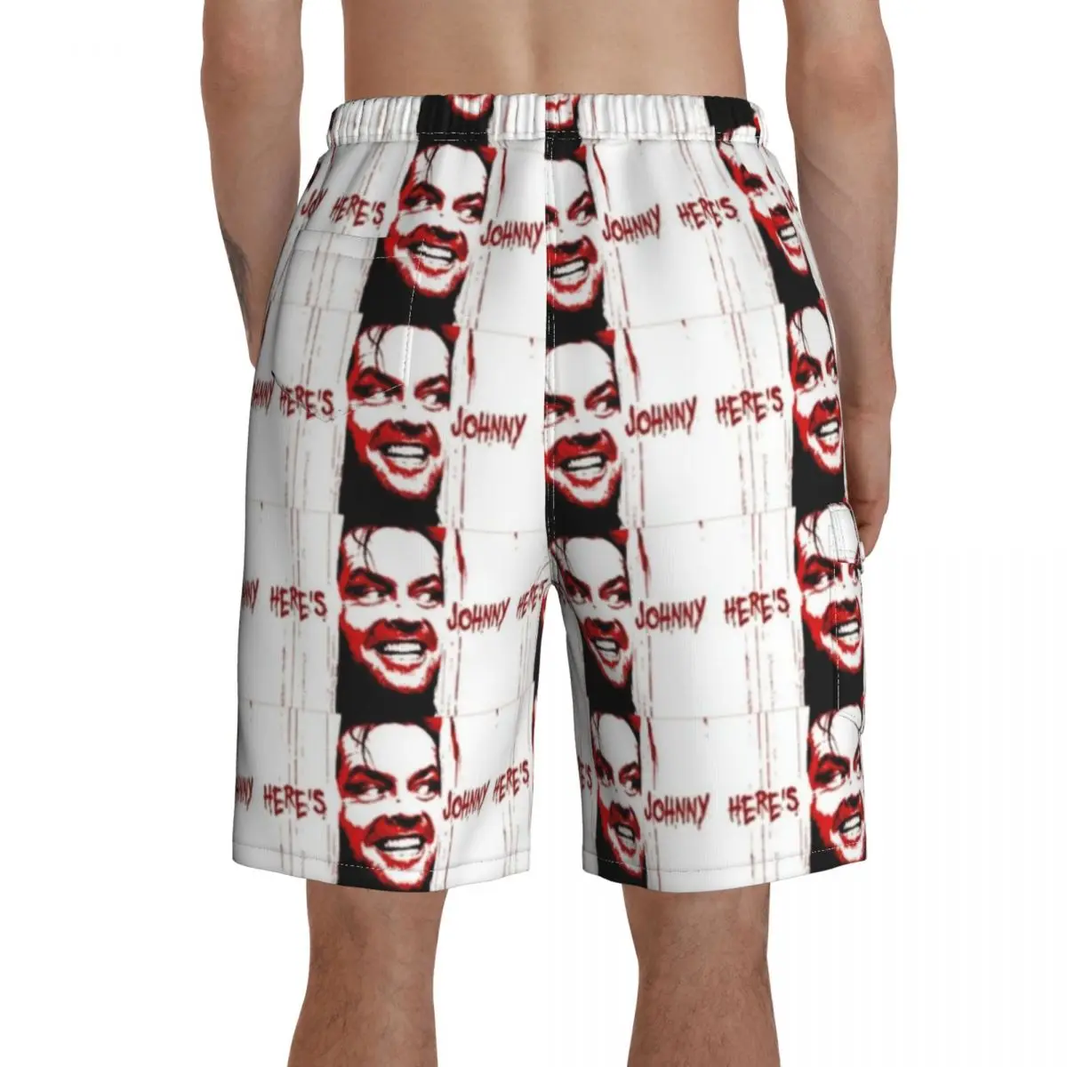 

Halloween Board Shorts Funny Beach Swimming Trunks Polyester Men Swim Trunks