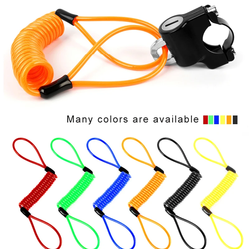 

Велосипедный замок с ключом, замок для багажа, мотоцикла, велосипеда, беспроводной замок, велосипедный кабель, U-образный дисковый тормоз, за...