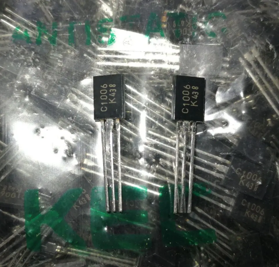 Новый 50 шт. KTC1006 C1006 TO-92L эпитаксиальный плоскостной транзистор типа NPN (CB радио