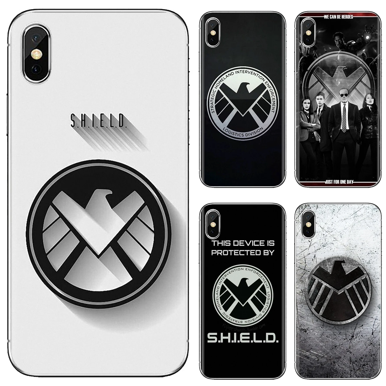 

Soft Cover For iPhone iPod Touch 11 12 Pro 4 4S 5 5S SE 5C 6 6S 7 8 X XR XS Plus Max 2020 Agents of S.H.I.E.L.D shield