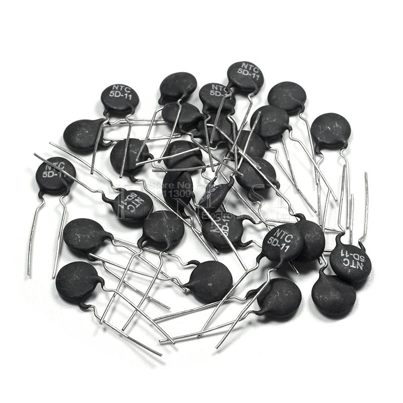 10 шт. Термистор резистор NTC 5D 11 тепловой резистор|thermal resistor|ntc 5d-11ntc resistor |