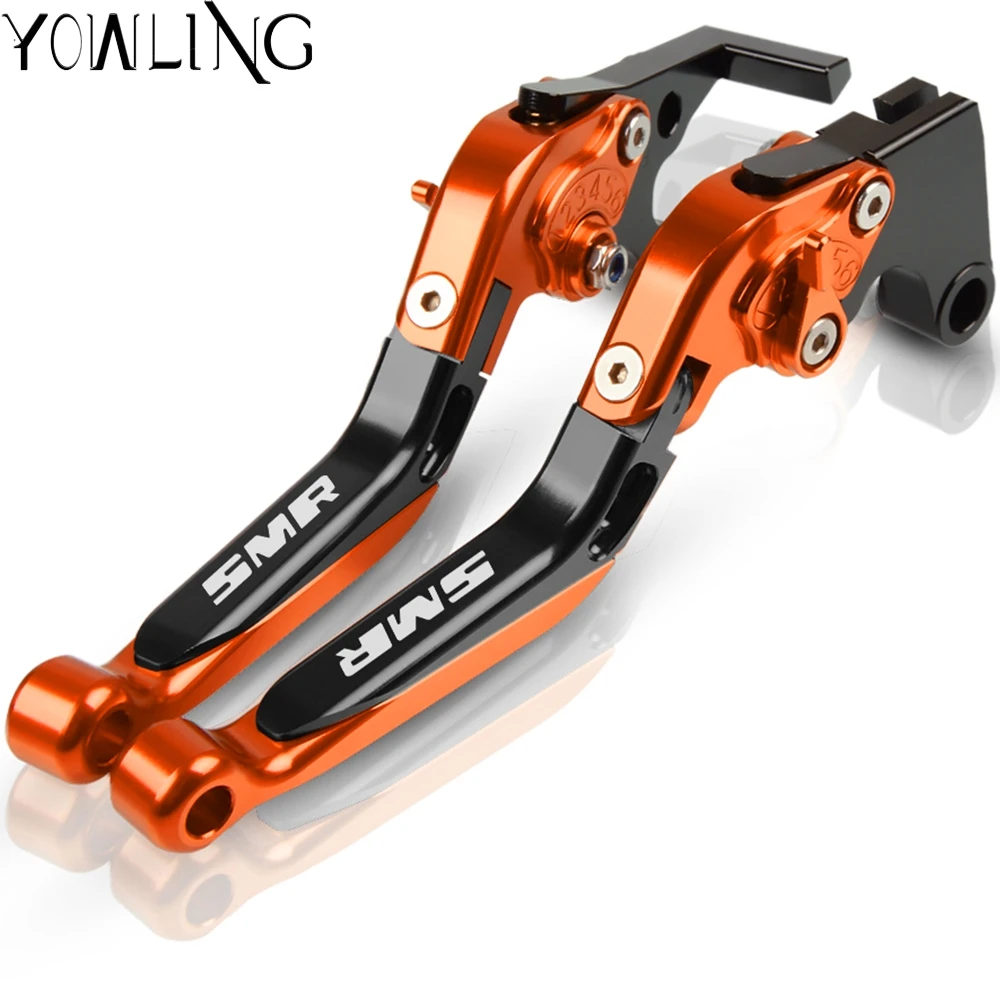 Motorcycle Accessories Extendable Adjustable Handle Levers Brake Clutch Lever For 990 SMR 990SMR 2009 2010 2011 2012 2013