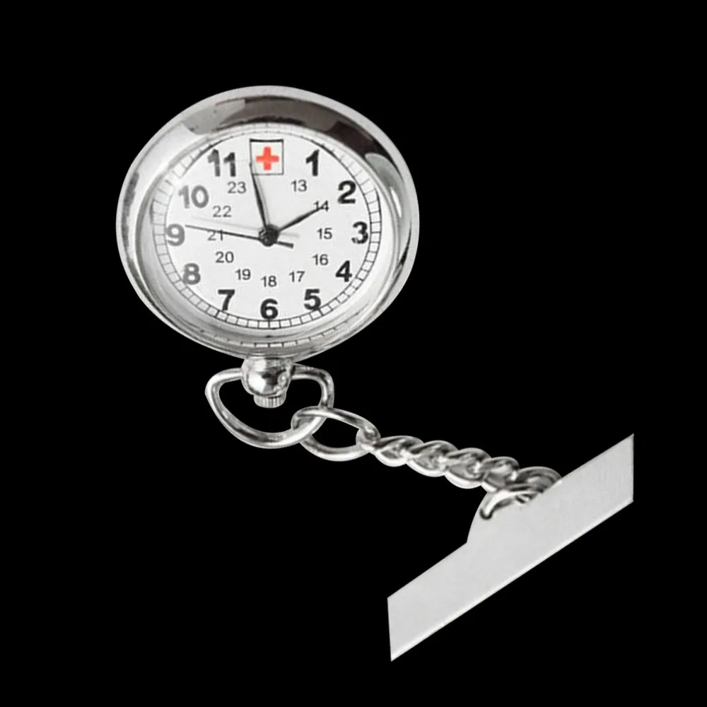 

Portable Nurses Watch Doctor Fob Watch Quartz Pocket Watch Necklace Pendant Chain Clock Women Gift