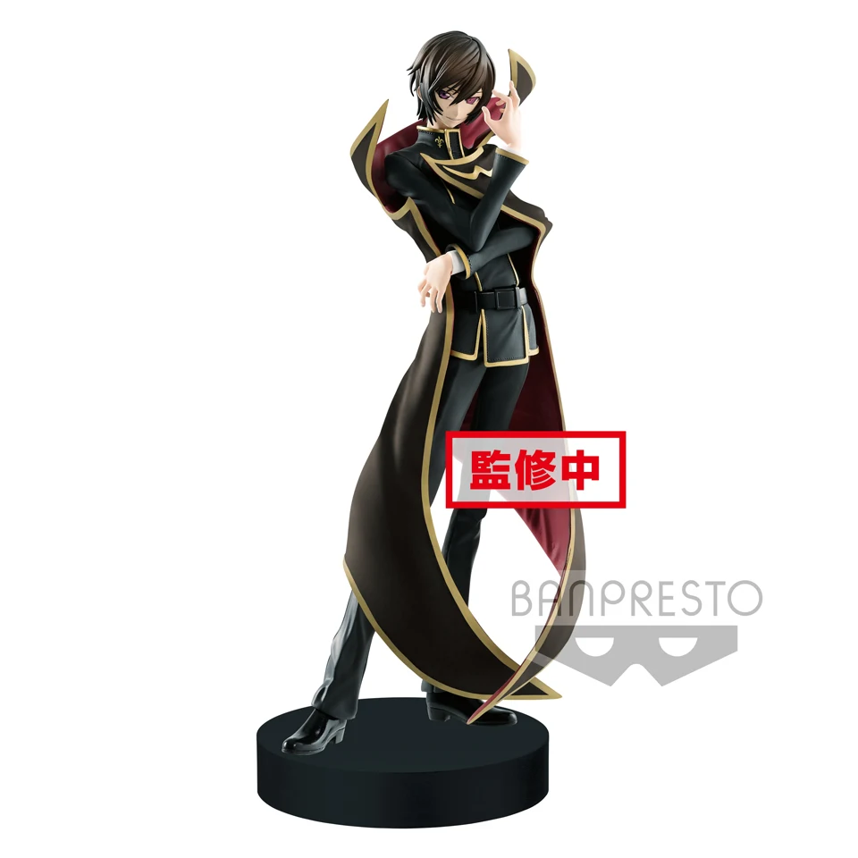 

Tronzo Original Banpresto EXQ Figure CODE GEASS Lelouch of the Rebellion Lelouch Lamperouge Zero PVC Action Figure Model Toys