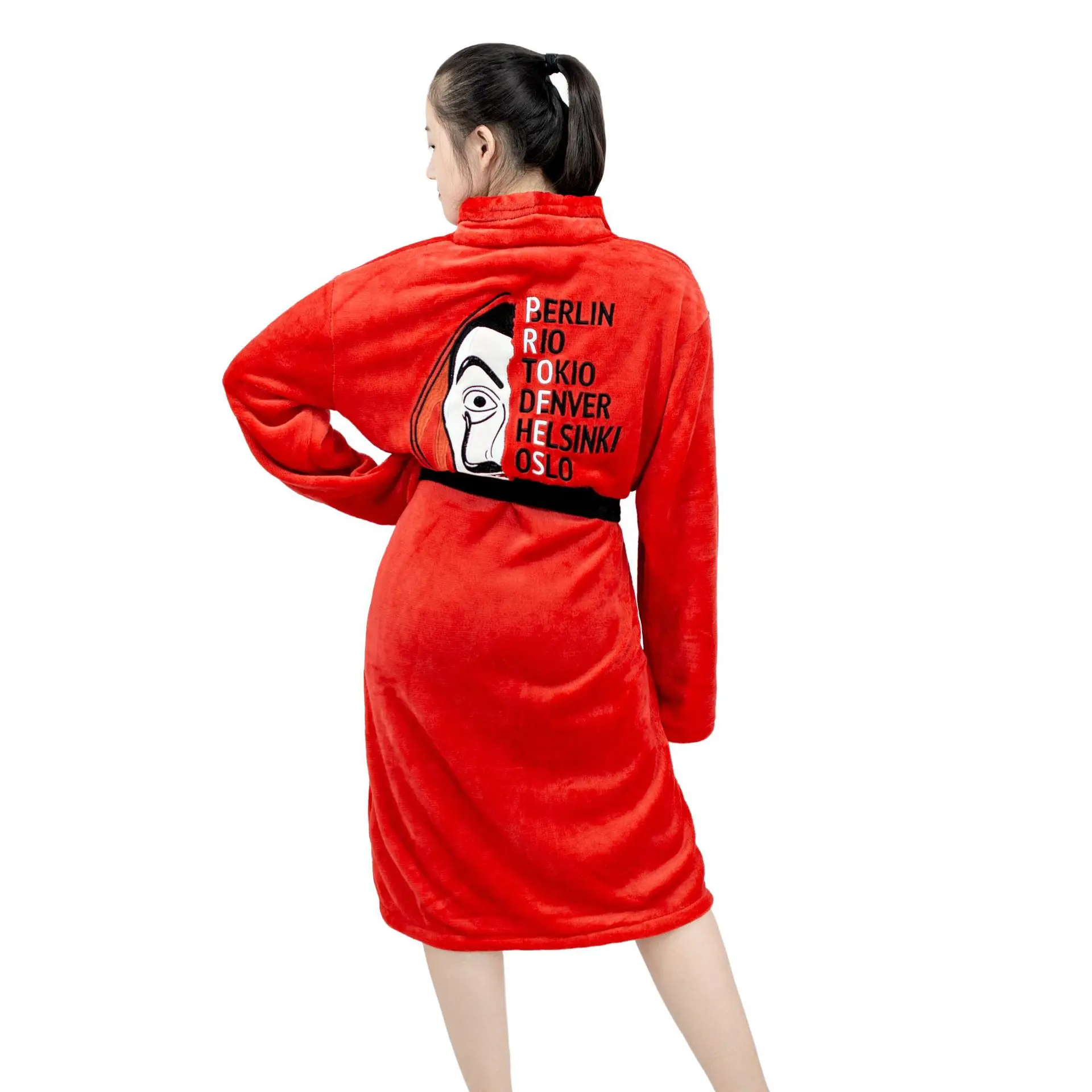 Новая Пижама Харадзюку с изображением бумажного дома женская хип-хоп Футболка La