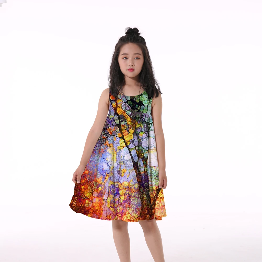 

2021 Kids Princess Dress For Girls Flower Appliques Ball Gown Baby Kids Clothes Elegant Party Wedding Costumes Children Clothing