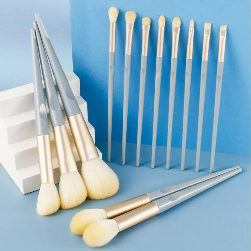 

13Pcs Cosmetics Makeup Brushes Set Foundation Eyeshadows Blusher Highlighter Brush Professional Women Gift Beauty Makeup Tools