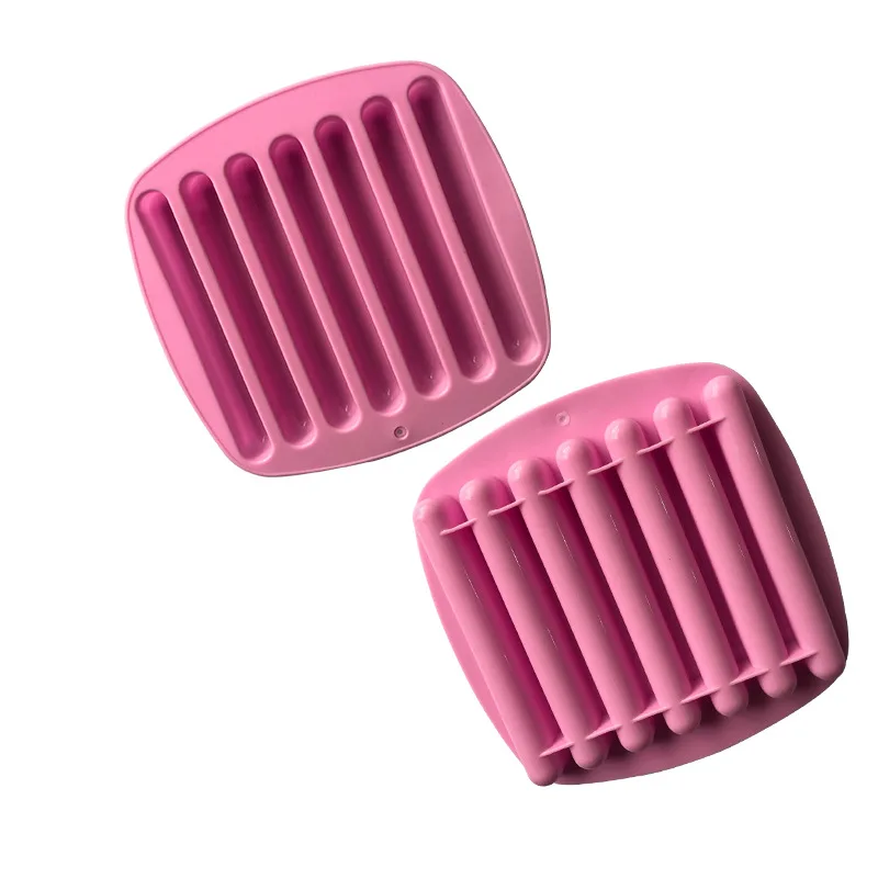 

7-finger silicone Chocolate Mold Handmade Long Ham Sausage Baking tools