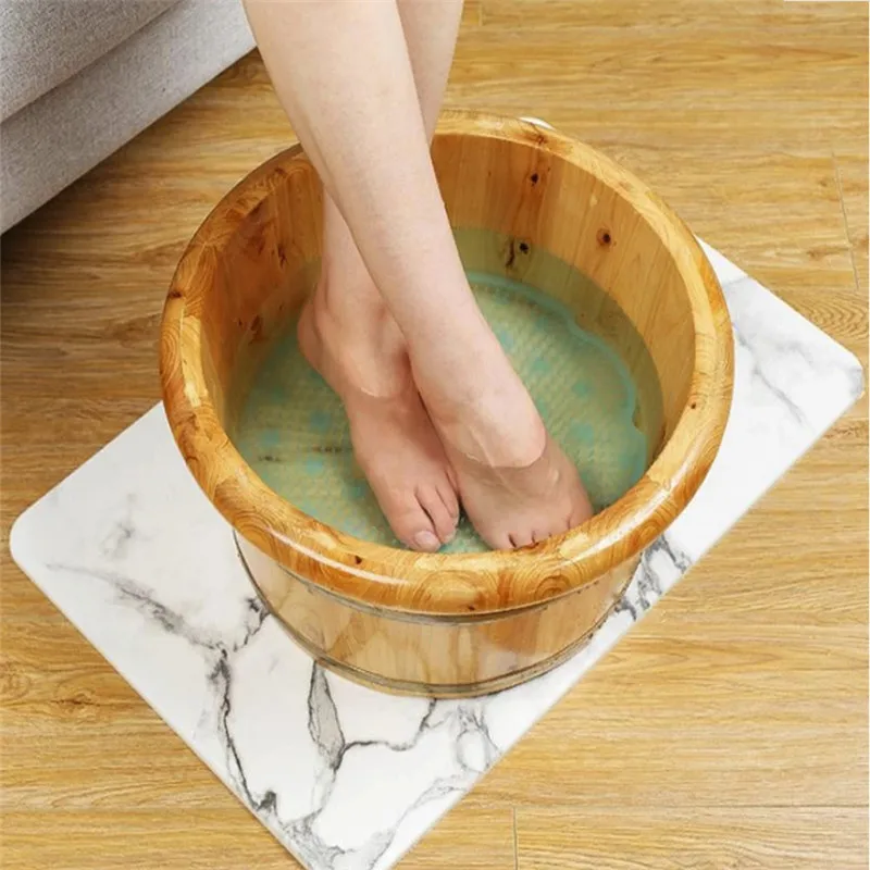 Non-Slip Silicone Bathroom Floor Mat Massage Exfoliation Shower Pad With Suction Cups Carpet Tapis Salle De Bain | Дом и сад