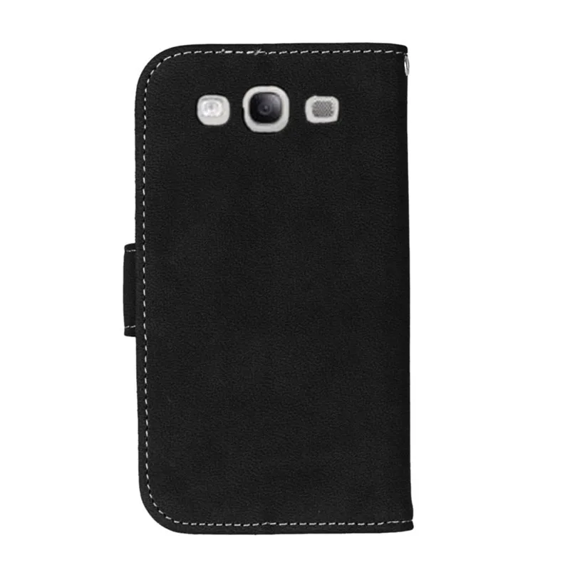 For Samsung Galaxy S3 Case Cover Flip PU Leather Phone Neo i9300 i9301 | Мобильные телефоны и аксессуары