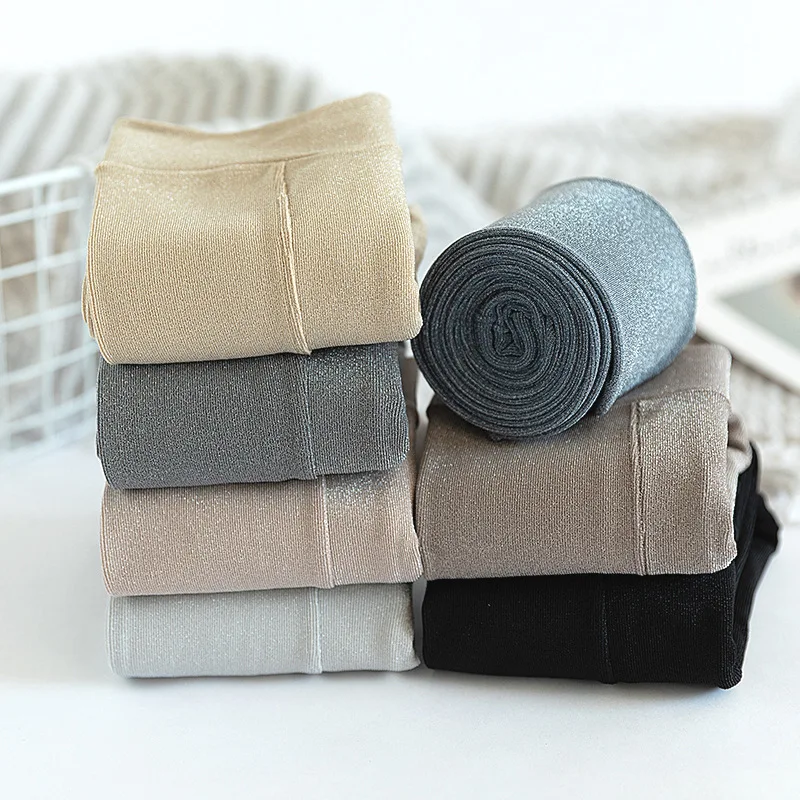 Чулки KNOWDREAM на весну и осень тонкие стильные легинсы Женские с высокой талией