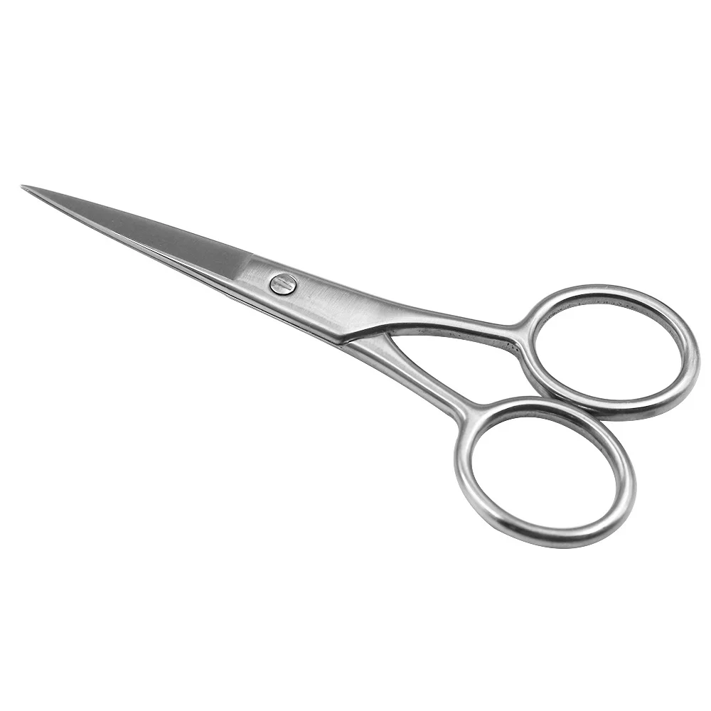1 шт. серебряные ножницы из нержавеющей стали маленькая Бритва для бровей вышивки