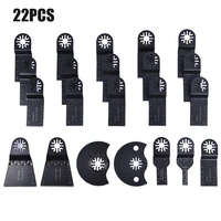 22pcs multi function saw blade accessories oscillating multi tool saw blades for wood metal plastic wood cutting tool bits