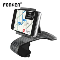 fonken dashboard phone holder stand parking card in car gps navigation hud bracket support for iphone x xr xs 11 12 auto mount