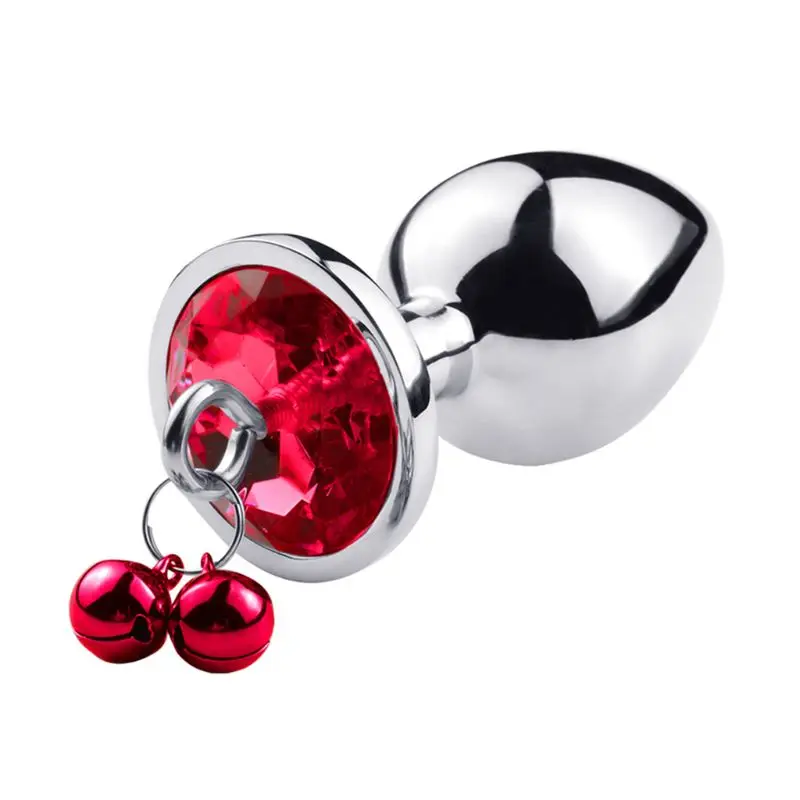 Роскошные Металлические анальные игрушки Анальный тренажер в форме сердца