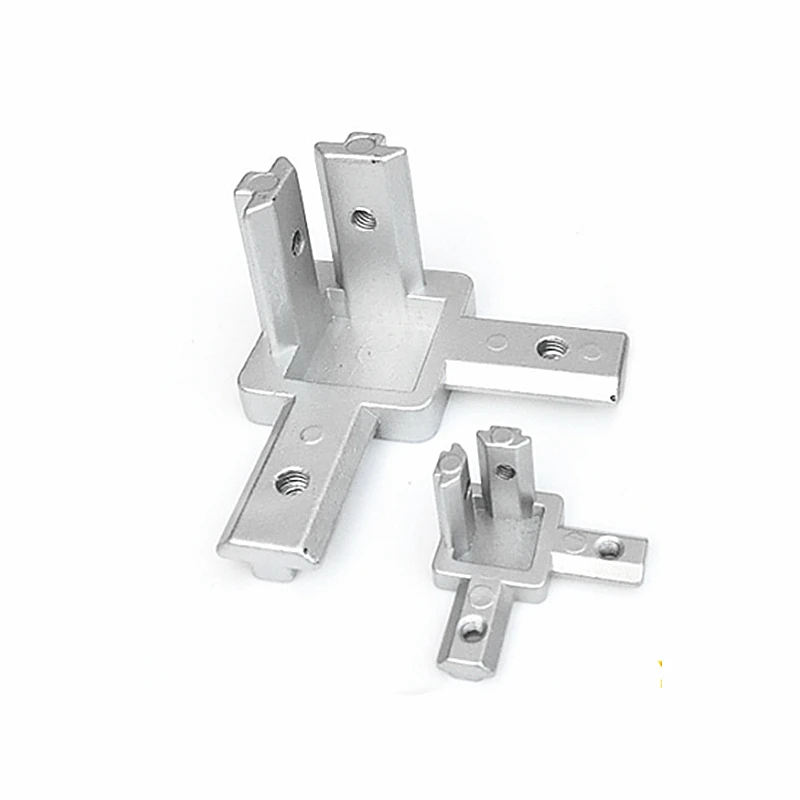Угловые соединители кронштейн алюминиевый профиль винты 2020 3030 4 шт. | Инструменты