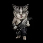 Нашивка с логотипом сделай сам, музыкальные нашивки Кот железные оны для одежды, аксессуары, термопереводные наклейки для одежды, бесплатная доставка