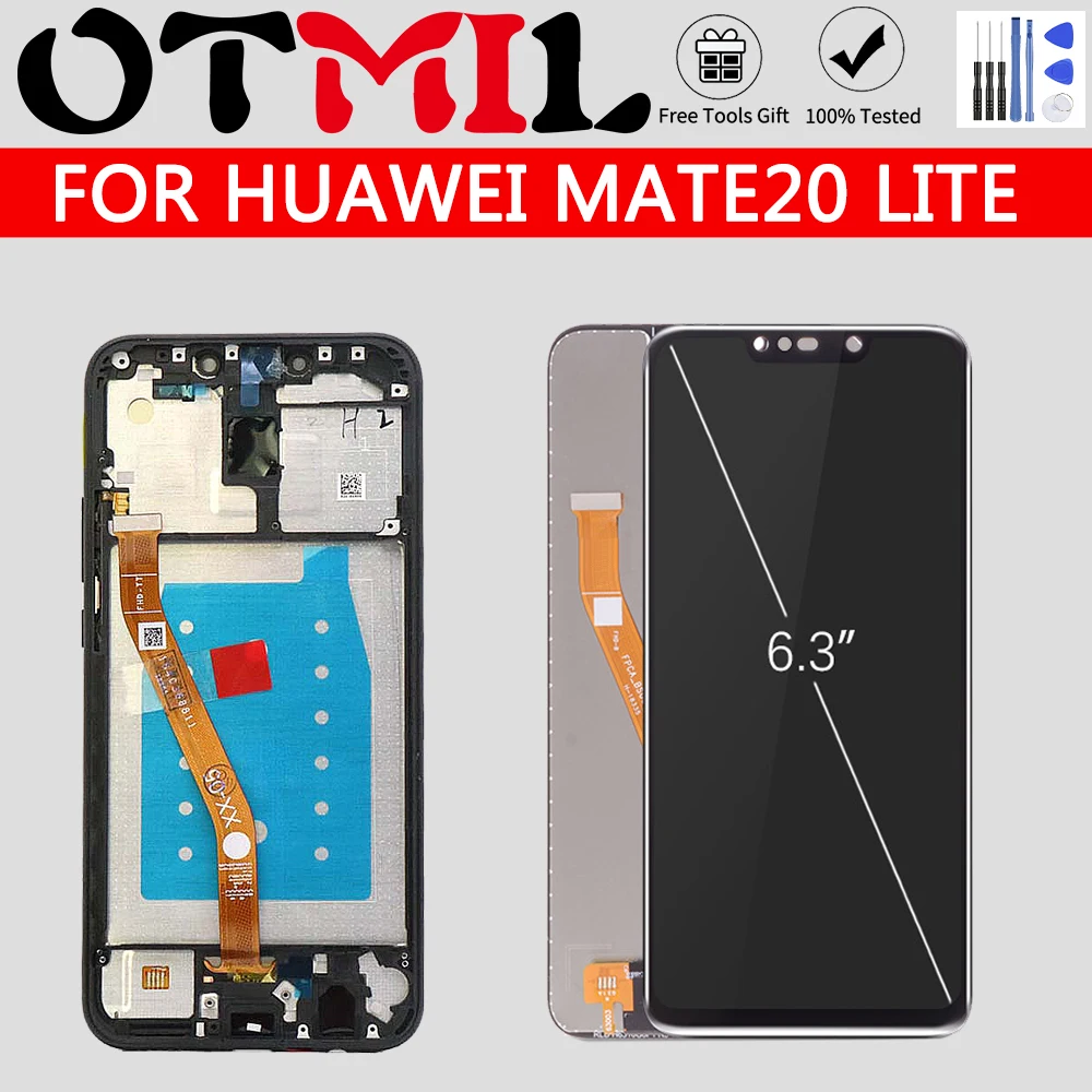 6 3 &quot100% Новый OEM для HUAWEI Mate20 Lite ЖК-дисплей сенсорный экран дигитайзер SNE-LX1 SNE-L21 L23