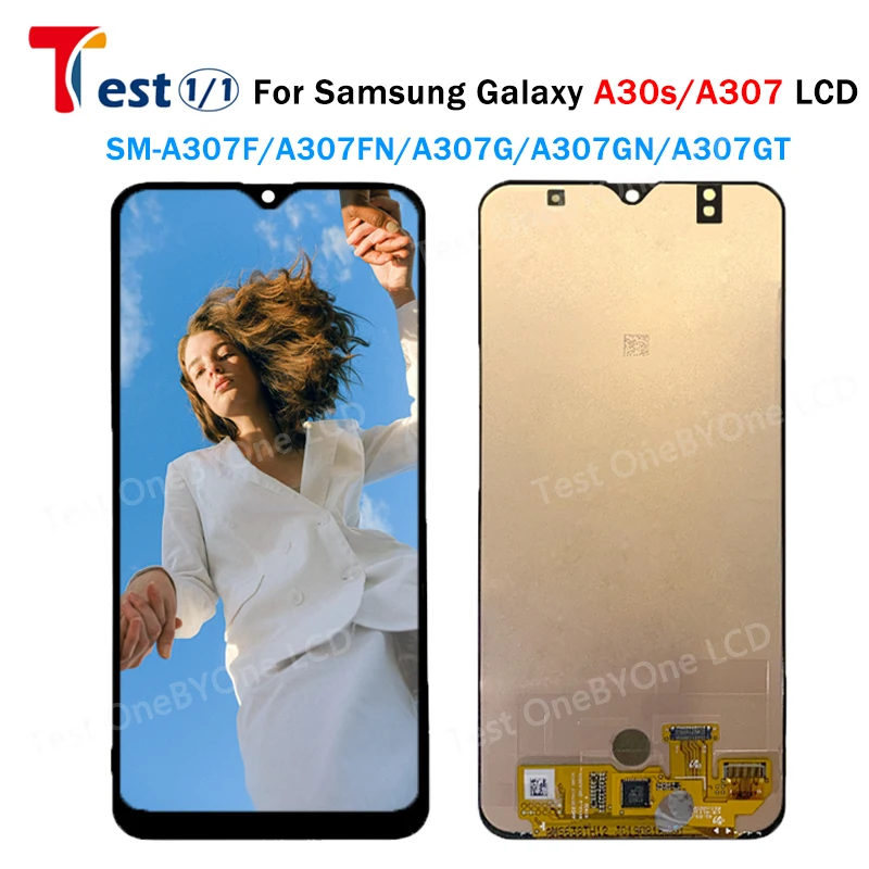 ЖК дисплей для Samsung galaxy A30S/A307/A307F/A307FN/A307G с сенсорным экраном и дигитайзером в сборе