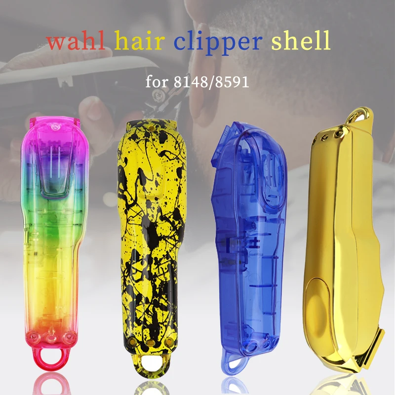 

Barbershop Electric Clippers Modified Shell Set Trimmer DIY Cover For Wahl 8148/8591 Hair Clipper