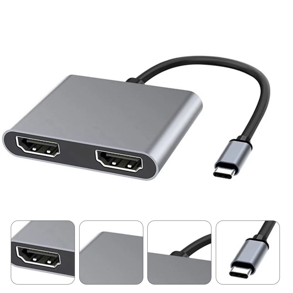 

Expansion Dock Type to Dual Adapter Hub Converter Multifunction Dock Station