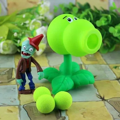 18 PVZ Растения против Зомби Peashooter фигурка аниме модель игрушки подарки игрушки для детей Высокое качество Запуск мягкие растения - Цвет: 18