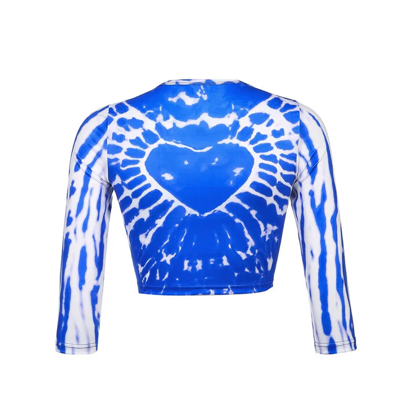 Женская Повседневная футболка с длинным рукавом модные топы круглым вырезом и