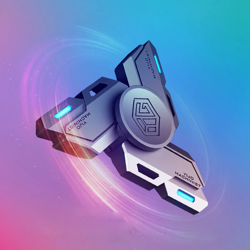 Светящийся Ручной Спиннер для повседневного использования вращающийся ручной