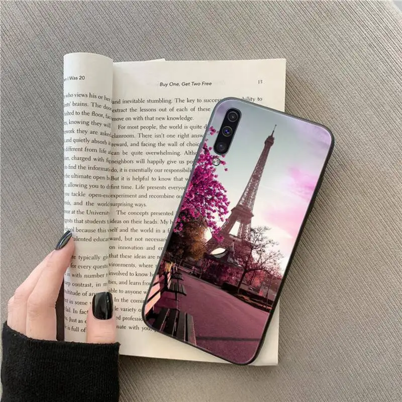 

Paris Eiffel Tower painted Phone Case For Samsung galaxy A S note 10 7 9 20 30 31 40 50 51 71 21 s ultra