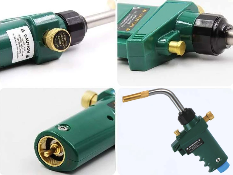 Сварочный фонарь MAPP газовый с самозажиганием триггером CGA600 | Инструменты