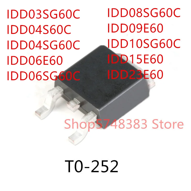10 шт. IDD03SG60C IDD04S60C IDD04SG60C IDD06E60 IDD06SG60C IDD08SG60C IDD09E60 IDD10SG60C IDD15E60 IDD23E60 TO 252|Аксессуары для