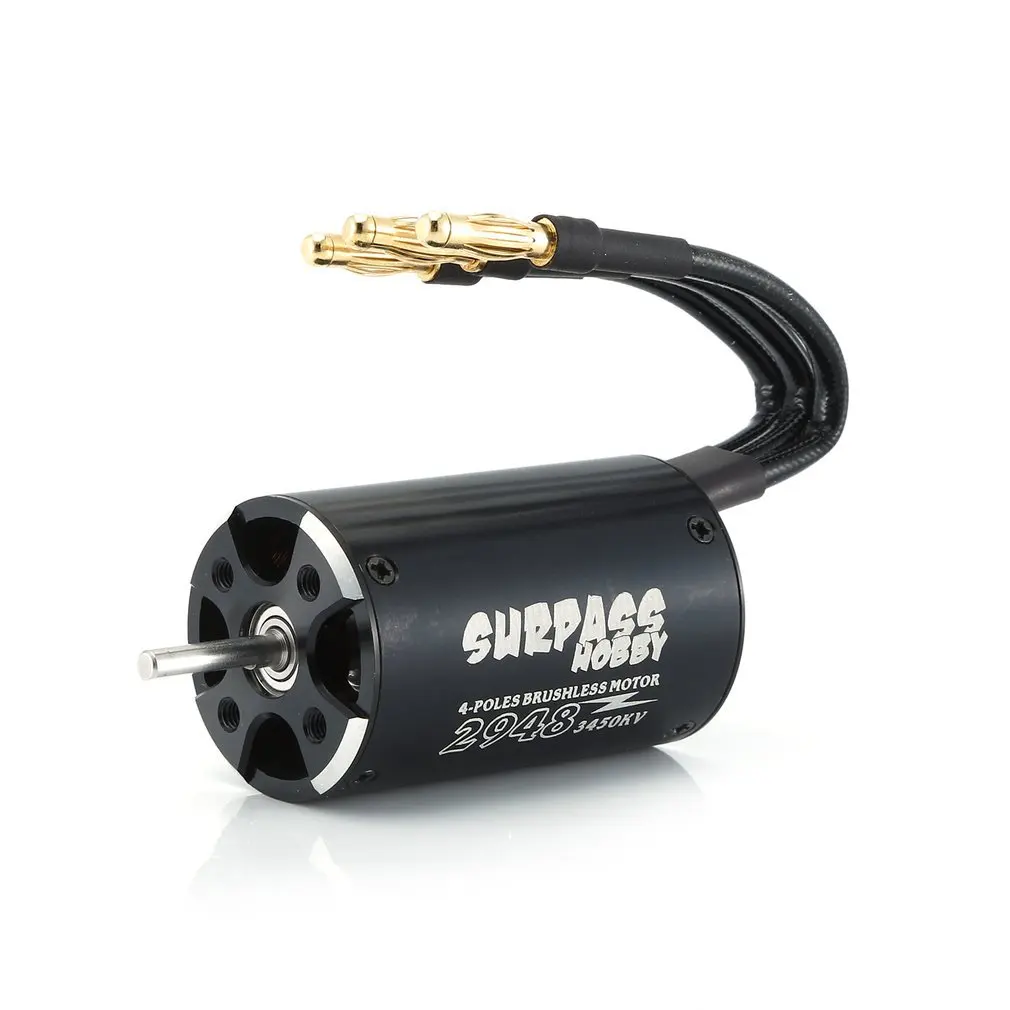 

Surpass Hobby 2948 3450KV Sensorless Brushless Motor For Traxxas Blast Feilun FT011 FT012 600-800mm RC Accessories