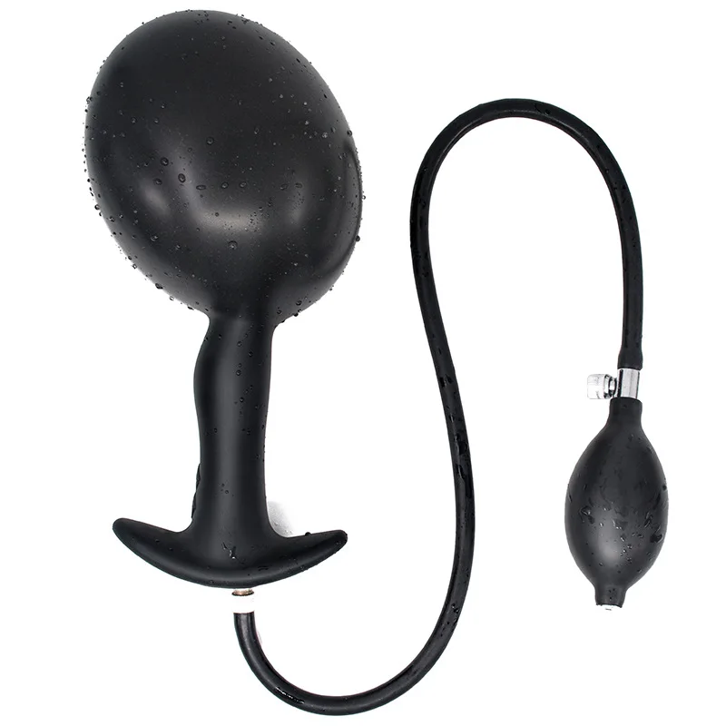 10-скоростной надувной анальный вибратор Анальный расширитель фаллоимитатор