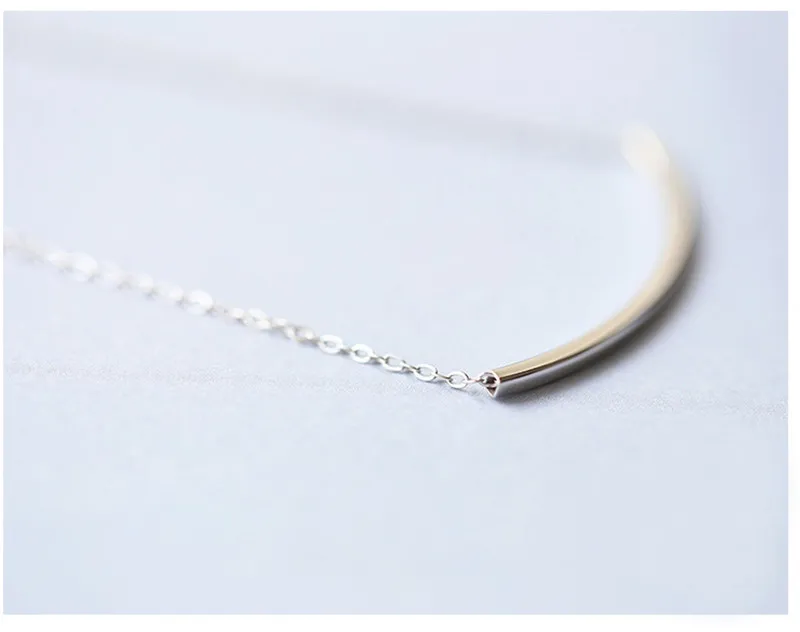 Женское модное серебряное ожерелье 925 Женские Ювелирные изделия Трендовое