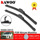 Автомобильные щетки KAWOO резиновые Дворники для Nissan Maxima Fit U Hook Arm 2000 2001 2002 2003 2004 2005 2006 2007 2008 2009 2010 2011 2012