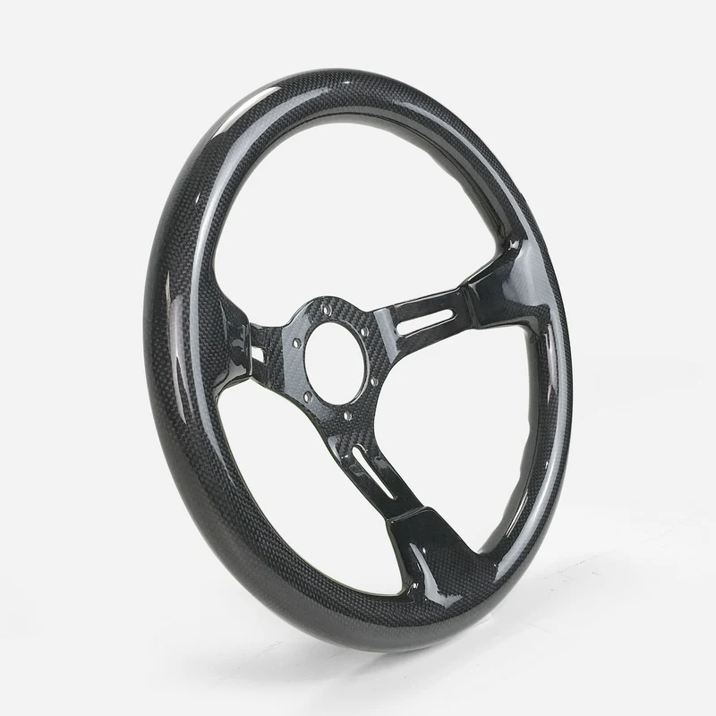 Универсальный руль из углеродного волокна EPR диаметр 350 мм глубина около 60 6