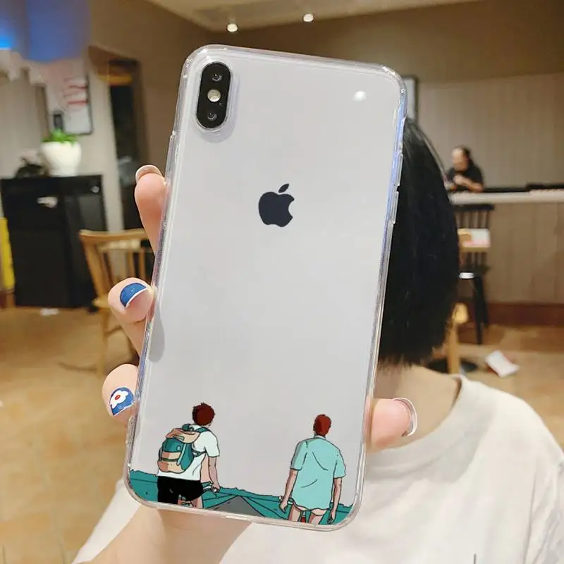 

Call Me by Your Name Luxury Quality Phone Case Transparent soft For iphone 5 5s 5c se 6 6s 7 8 11 12 plus mini x xs xr pro max