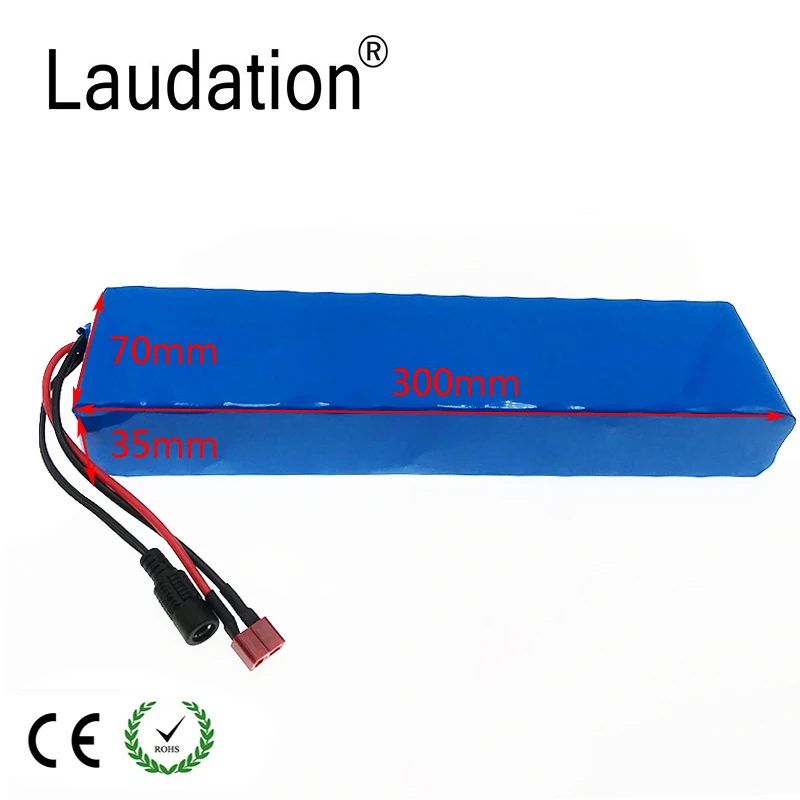 Laudation е-байка 36В 8ah электрический велосипед батареи 18650 аккумулятор 10S3P 500 Вт высокой мощности Мощность и Ёмкость 42В Мотоцикл Скутер с BMS